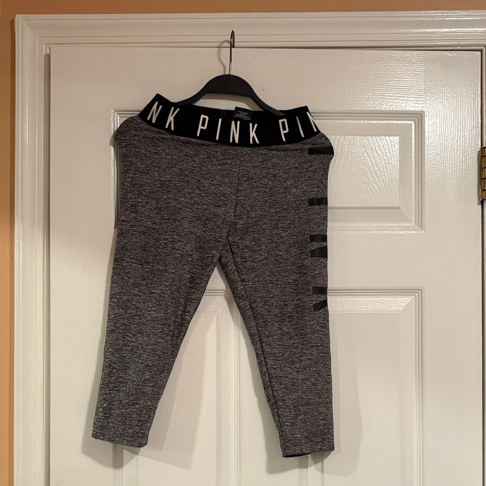 PINK Victoria's Secret Kids Charcoal Leggings